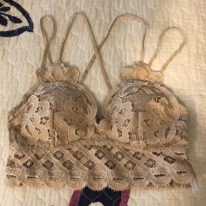 Nude Lace Bralette